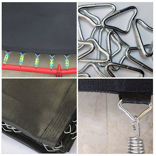 20st metall triangel ring spänne kopplingar studsmatta spännen V-ringar Webbing Väska Spänne Handväska Rem Making Hardware