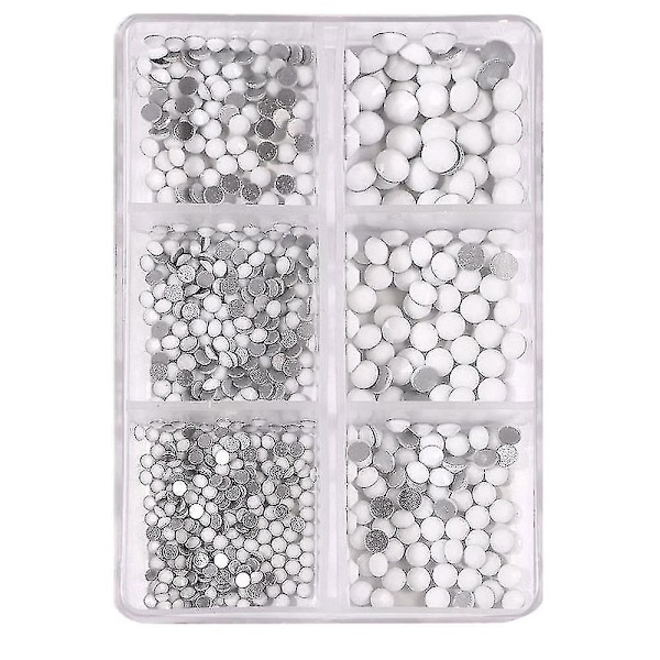 Flatback Nail Art Crystal Stonescrystal Flatback stenar för prydnad