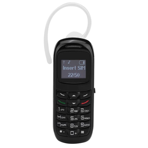 Mini Bluetooth-hovedtelefoner med SIM-support og 300mAh batteri
