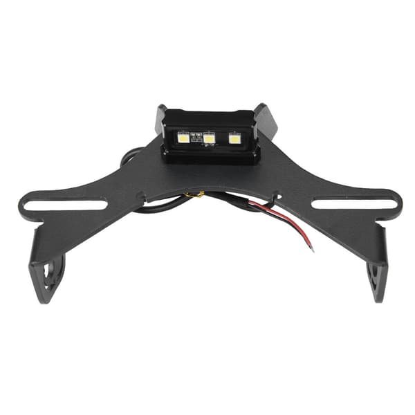 【BQ】Motorcykel Fender Eliminator, Nummerpladeholder med LED-lys til YAMAHA R1 2015-2018