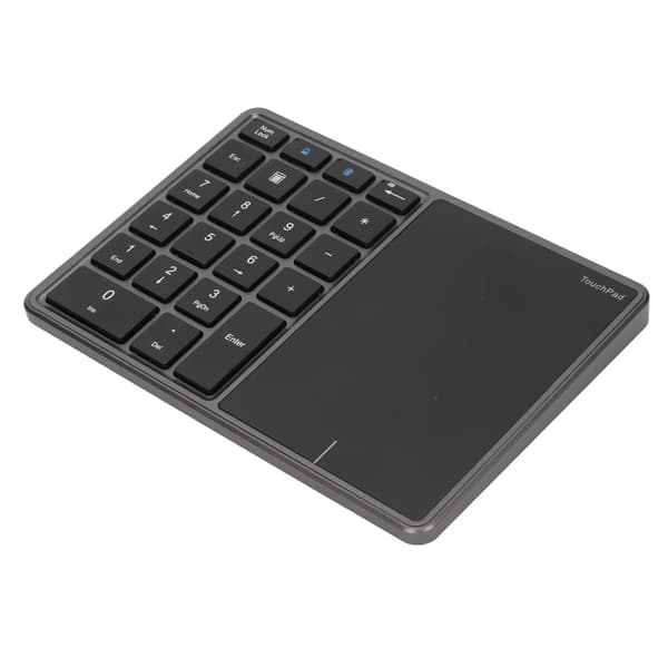 Langaton 2-in-1 numeronäppäimistö kosketuslevyllä - Iron Grey