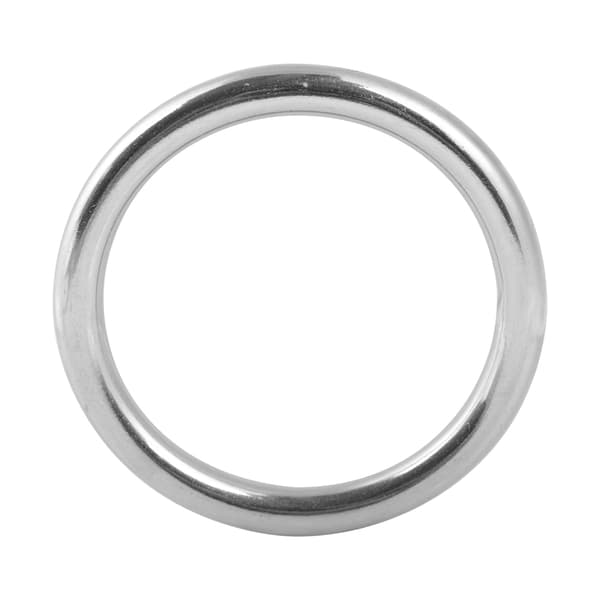 304 Rostfritt Stål Svetsad O-ring 5mm Linjediameter 40mm Innerdiameter Dykutrustningstillbehör