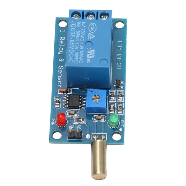 Tilt Sensor Modul Vinkelrelä 45 90 Graders Alarm Trigger Skyddskort 5V SW‑520
