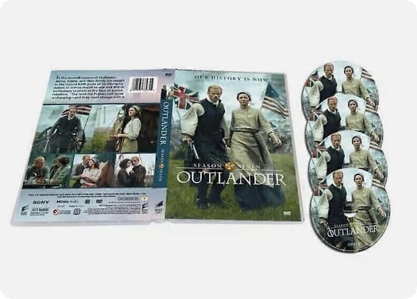 【BQ】Outlander Sæson 7 engelsk version (2023) DVD 4-disc ny boks sæt