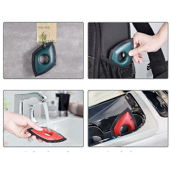 Lemmikkien karvanpoistoharja Mini Pet Hair Detailer -turkinpoistoharja Green