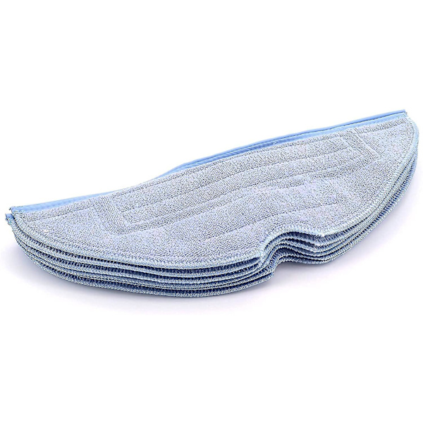 6 stk udskiftning mikrofiber moppe klud rensepuder til Roborock T7s T7s Plus S7 støvsuger tilbehør