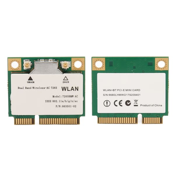 7265HMW Trådløst netværkskort 1200Mbps 2.4 5Ghz Bluetooth 4.2 Mini PCIE Interface WiFi Adapter til Windows 7 8 10