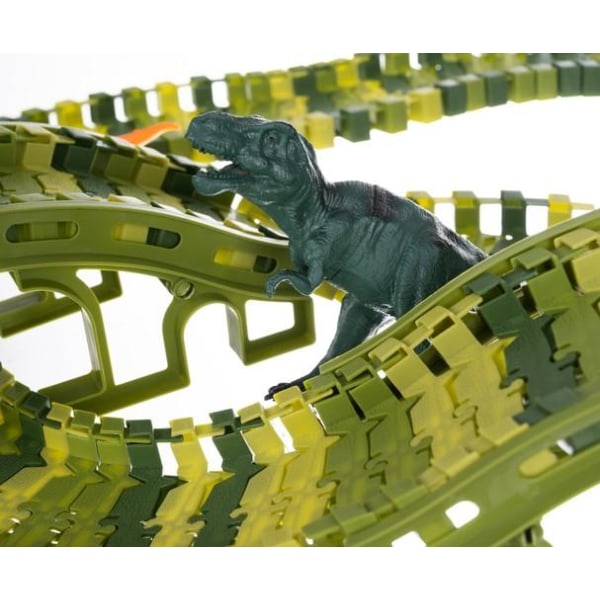 Den nya Stor Bilbana för Barn - Dinosaurie green