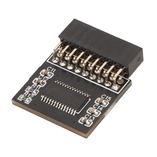 TPM 2.0 Modul LPC Gränssnitt Stabil Hög Säkerhet Hållbart Material 18Pin LPC Modul för Asrock Moderkort Över DDR3
