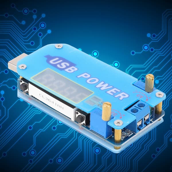 USB Op/Ned Strømforsyningsmodul Spændingsboost 5~12V til 0.5~30V 2A Modul 15W