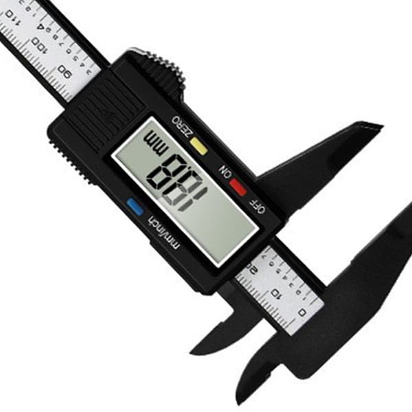 Sort Elektrisk Digital Display Nonius Caliper 0-150mm LCD Høj Styrke Auto Sluk