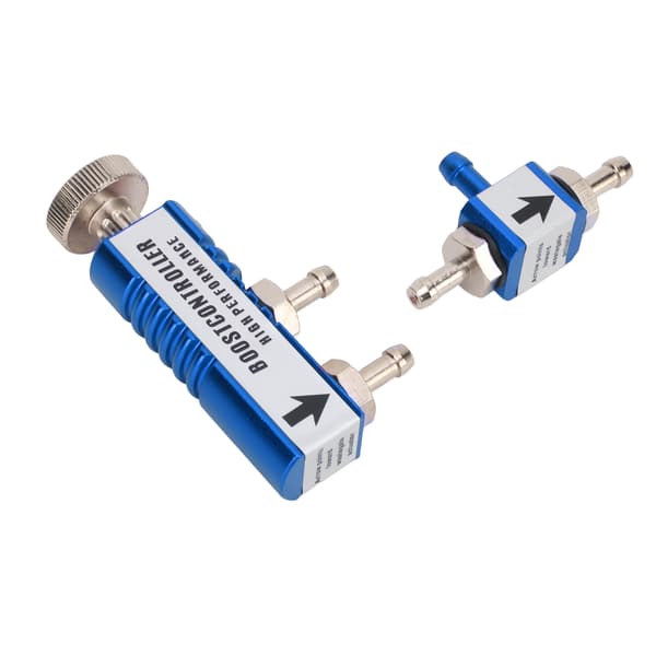 Manuell Turbo Boost Controller Kit Aluminiumlegering 1‑30PSI Justerbar Universal Passform Blå