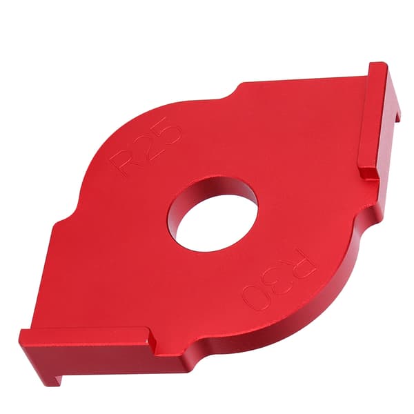 Radius Clamp Hardware Dele Template Værktøj til Håndholdt Kanttrimmer Graveringsmaskine