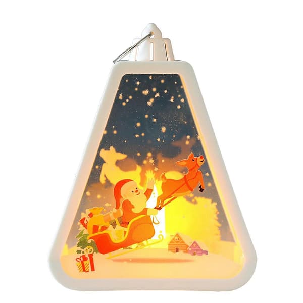 Batteridriven LED-nattlampa Slitstarkt material, elegant inredning för sovrummet White ELK