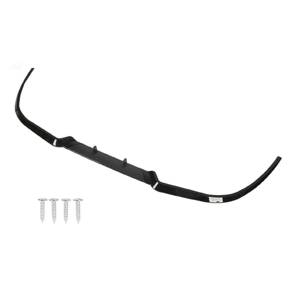 Forreste Bumper Lip Impact Resistant Front Bumper Lip Separator 114cm Udskiftning til Seat Leon Glans Sort