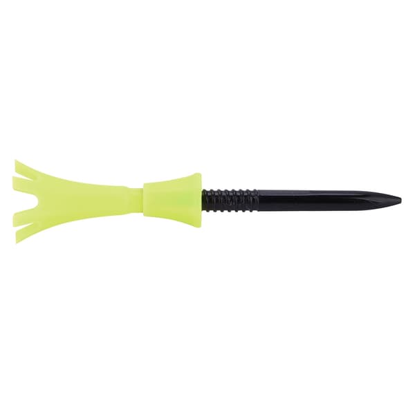 Justerbara Golf Tees Set med 3 Fluorescerande Gula Träningstillbehör