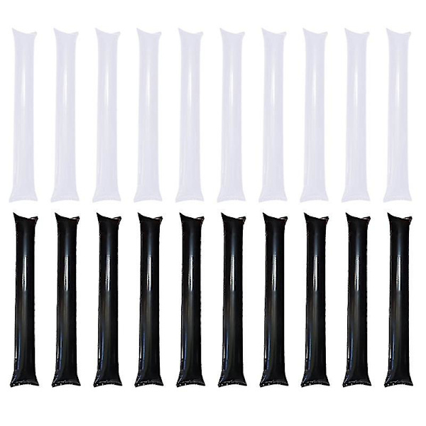 40 stk. Oppustelige Thunder Sticks Oppustelige Noisemakers Sticks Fodbold Koncert Jubelstokke