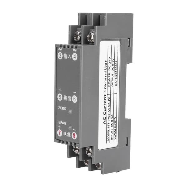 AC Transmitter Strømtransducer Anti-interferens Mellemspændingsudstyr DC 24V Strømforsyning