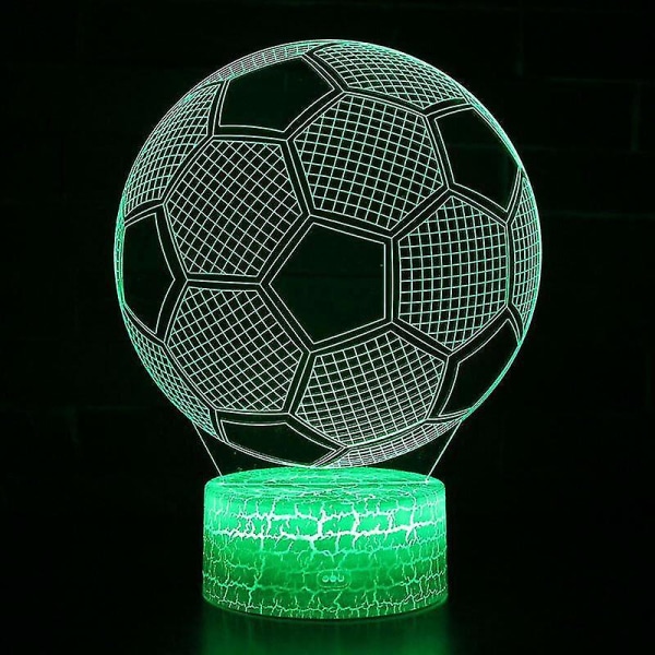 Fotboll Fotboll 3d Illus Visual bordsbordslampa R