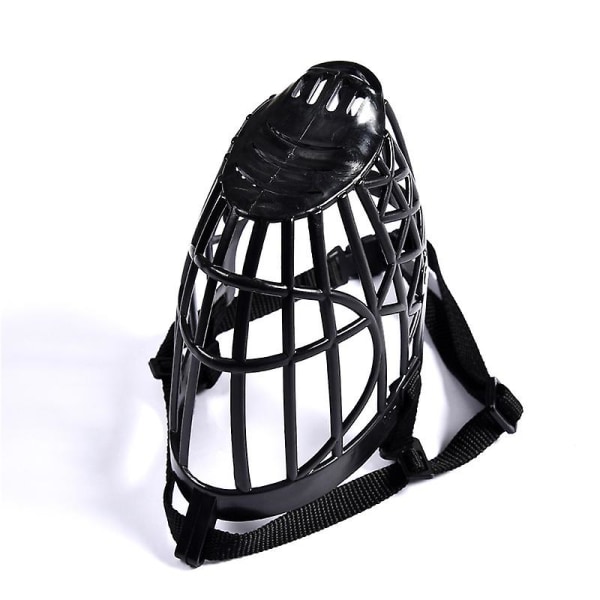 Anti-bett Hund Mun Munkorg Set Plast Mesh Läder Mask Liten Hund Anti-bett Kallas Hund Cover Pet Hund Tillbehör 1st 5