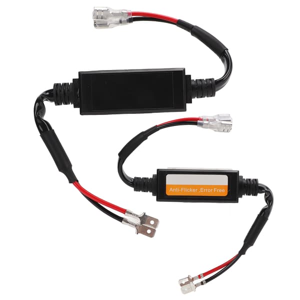 2 stk. C12H1 LED Dekoder Ledningsnett Kit LED-frontlyspære Dekoder for LED-frontlyspærer