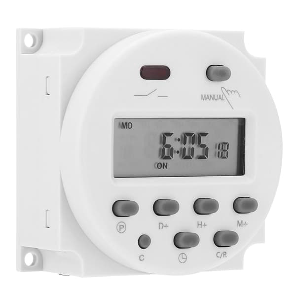 CN101A DC 12V Mini LCD Digital Microcomputer Kontroll Strømtimerbryter
