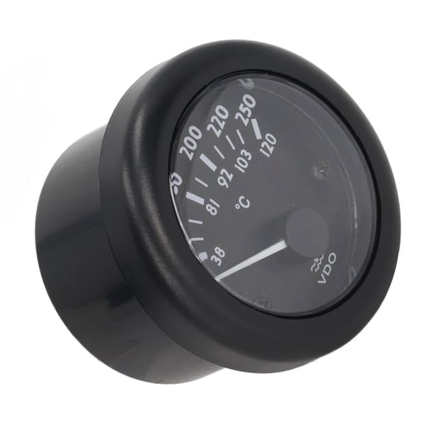 VDO 52mm Elektromagnetisk Vandtemperaturmåler 12V Pindtype