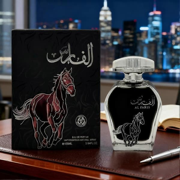 【BQ】Al Faris Eau De Parfum 100ml Woody Oriental Langvarig Arabisk Duft