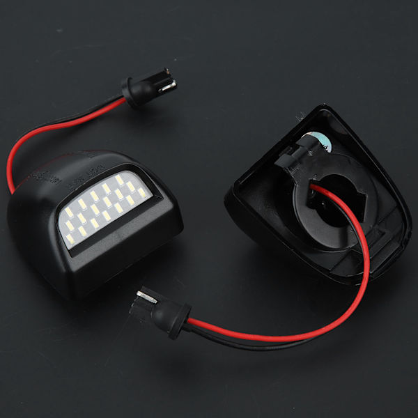 2 stk. ABS Bil Nummerplade LED Lys Lampe til Chevrolet Silverado