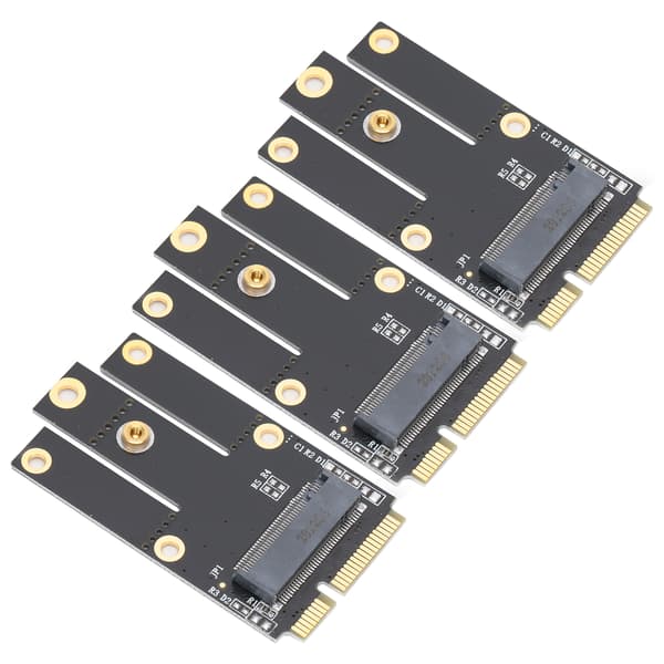 Langaton verkkoadapterkortin muuntaja - M.2/NGFF Mini PCIe:ksi - 3 kpl