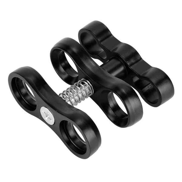 Aluminium Mini Butterfly Kugle Clip Dykkerlys Mount til GoPro