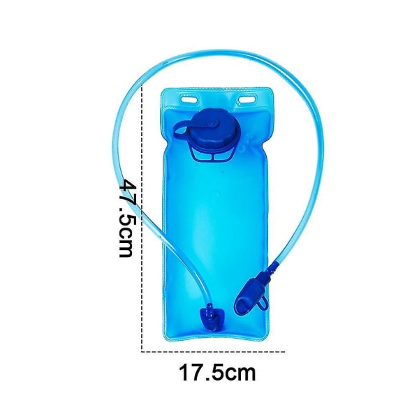 Hydration Bladder for ryggsekk og hydreringspakke 1.0L
