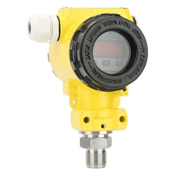 Högprecisions 4-20mA LCD Digital Explosionssäker Trycksensor Transmitter (0~1.6Mpa)