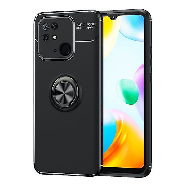 Redmi 10c Case , Ringhållare Ställ Mjuk Tpu Stötsäker Cover För Xiaomi Redmi 10c