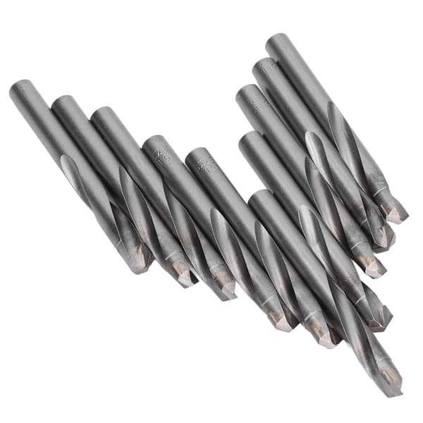 10 st Rak Skaft Spiralborr Volframstål Gravering Fräs CNC Router Bit 11mm