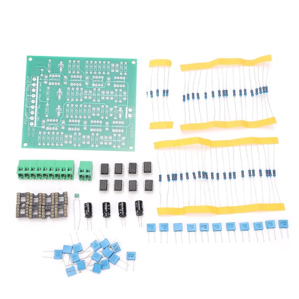 PreAmplifier Modul DIY Kit 3-Kanals Output NE5532 Op Amp Dual DC9-15V -24dB Oct