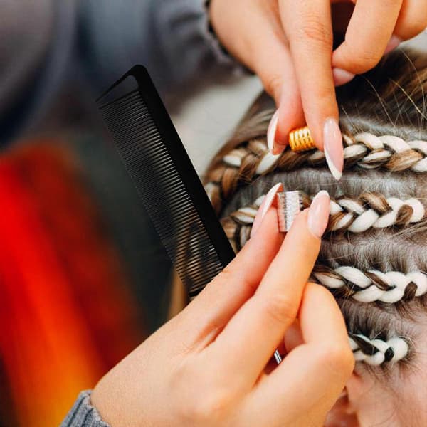 Hale kam med hårskilleringer for hårstyling 1 sett assorterte farger