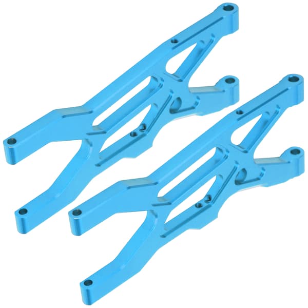 RC Aluminium Legering Forreste Nedre Bærearm til ARRMA 1/10 Fjernstyret Bil Blå