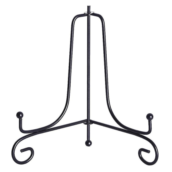 2 st Tallrik Display Stand Diskhållare Järn Display Stand Järn Staffli Tallrik Display Display Stand