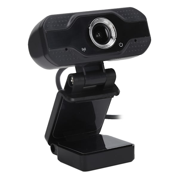 1080P Full HD Webkamera med Støyreduserende Mikrofon og Multifunksjonell Base