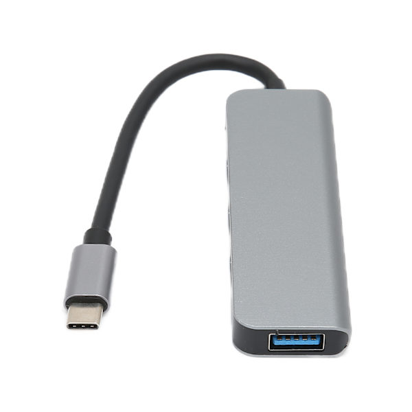 Ekspansionsdock Multifunktionel Mini Aluminium Legering 4 I 1 Multi Splitter Dockingstation til Laptops