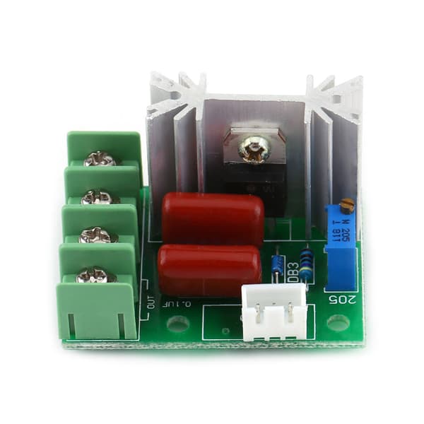 AC 50-220V 2000W SCR Elektrisk Spenningsregulator Temperatur/Motorhastighetskontroller Lysdimmer