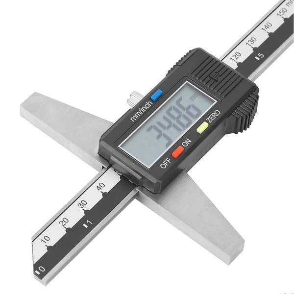 【BQ】Digital dybde-skydelære i rustfrit stål 0-150 mm 0,01 mm