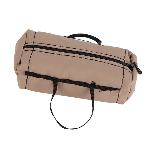 1/10 Skala Mini Resväska Realistisk Tålig Khaki Bärväska