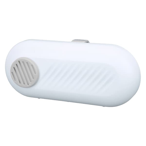 Bilglasögonfodral med aromaterapi Renande luft Multifunktion Dammtät AntiScratch Universal (blanco)