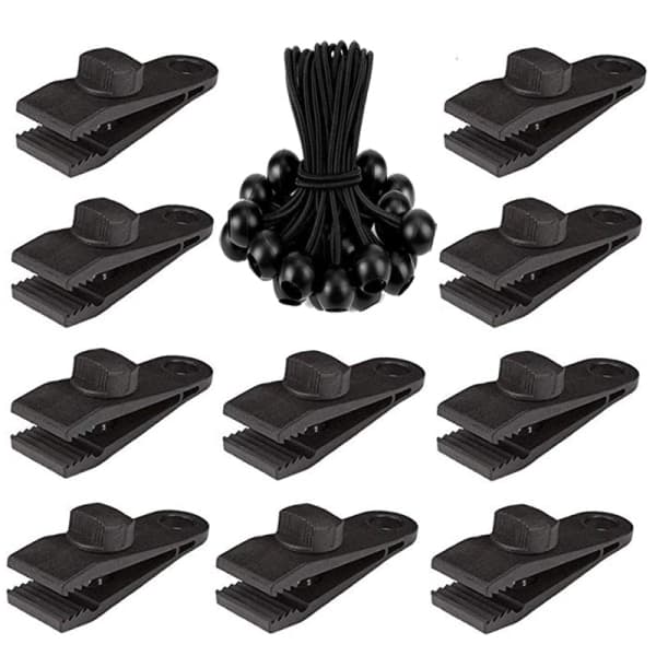 [BQ]BQ-Pressuklipsi 20 kpl vedenpitäviä öljykangasklipsejä