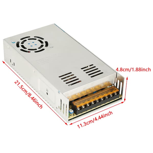 1 stk. Switching strømforsyning til stepping motordriver 110-220V input til DC48V 12.5A output