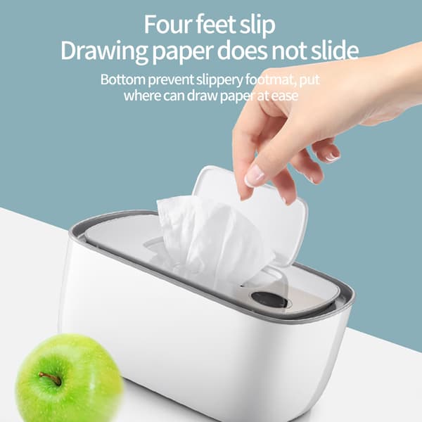 Bærbar Baby Vådservietvarmer Dispenser Holder