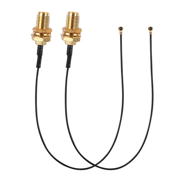 2ST RF0.81 IPEX 4 til M.2 WiFi netværkskort trådløs modul adapter