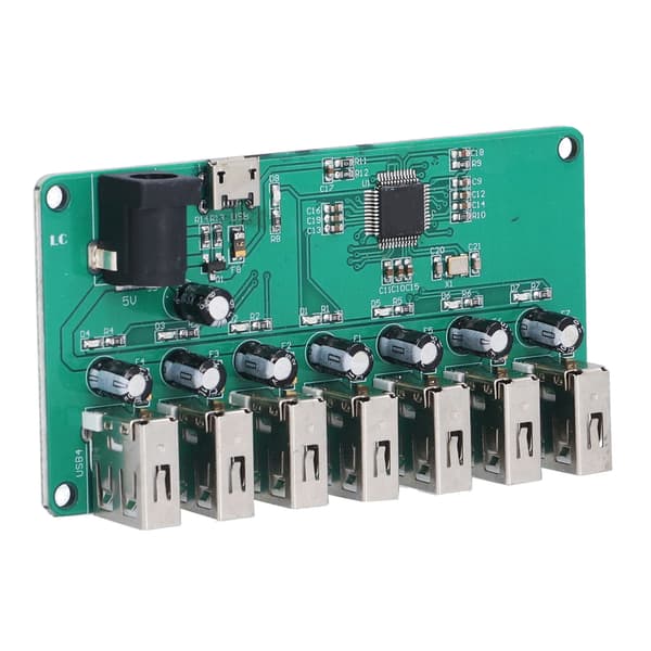 USB2.0 Hub-modul 1 til 7 Port Drive Free Udvidelseskort til Windows til Linux til Android
